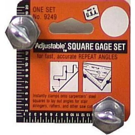5591540 Adjustable Stair Gauge Set - 2 Piece Adjustable Clamp