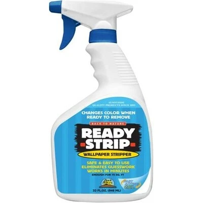 Ready-strip 32 Ounce Wallpaper Remover Spray For Easy Wallpaper Removal