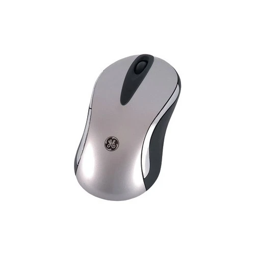 Wireless Optical Mouse - 800 Dpi - Usb - Silver - Symmetrical Design
