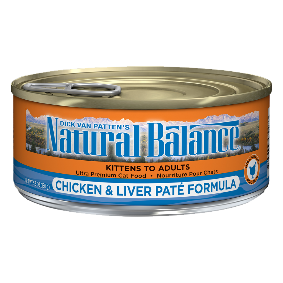Natural Balance Original Ultra Wet Cat Food, Chicken & Liver Recipe, 5.5 oz.