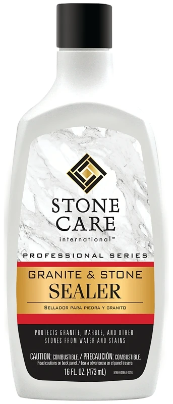 No Scent Granite And Stone Sealer 16 Oz Liquid - Professional Quality Protection