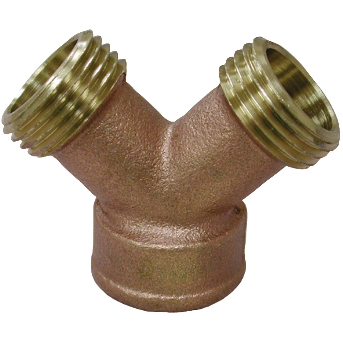 3/4 In. Mnt X 3/4 In. Mnh X 3/4 In. Fnh Brass Wye Hose Shutoff
