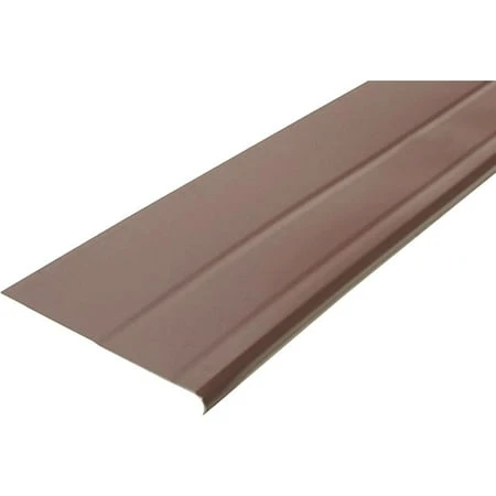 Gutter Cover Hgcbro20 - 4' Brown Gutter Guard For Effective Debris Protection