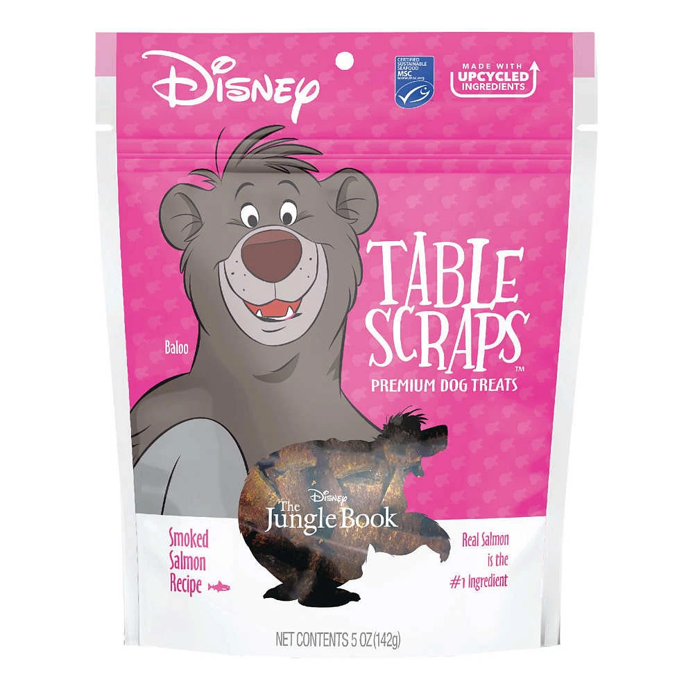 Table Scraps Smoked Salmon Recipe Dog Treats, 5 Ounces - All-natural Flavor