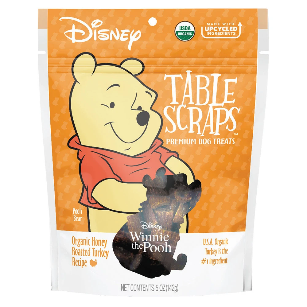 Table Scraps Organic Honey Roasted Turkey Recipe Dog Treats, 5 Ounces