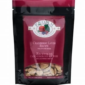 Four-star Cranberry Liver Dog Treats, 6 Ounce Package - All Natural