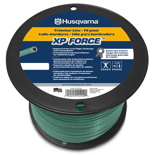 Husqvarna 596780501 XP Force Trimmer Line, .105 In. x 200 Ft. Husqvarna 596780501 XP Force Trimmer Line, .105 In. x 200 Ft.