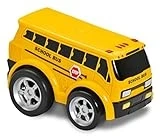 Soft And Squeezable Pull Back School Bus Vehicle Toy - Model Kgrh0903