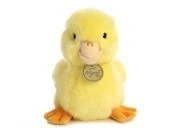 Miyoni Duckling Stuffed Animal 7 Inch Plush Toy By Aurora - Model 26252