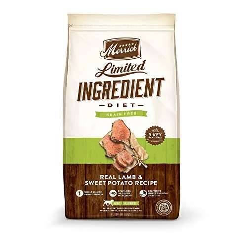 Grain Free Limited Ingredient Diet Lamb & Sweet Potato Dry Dog Food, 12 Lbs.