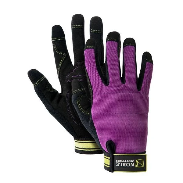 Blackberry Outrider Gloves For Equestrian Riding - Soft & Supple