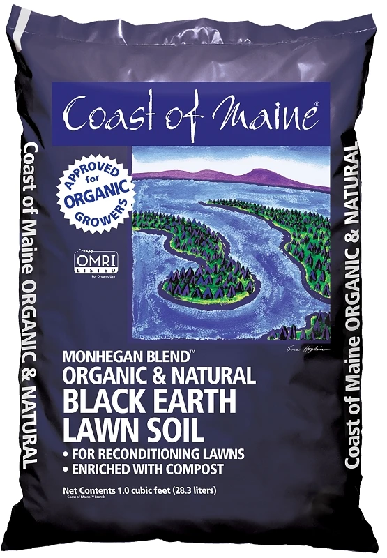 Organic Top Soil, Monhegan Blend, 1-Cu. Ft.