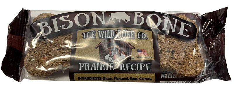 Bison Bone Prairie Dog Treat, 1 Oz., Model 1831, Pack Of 24