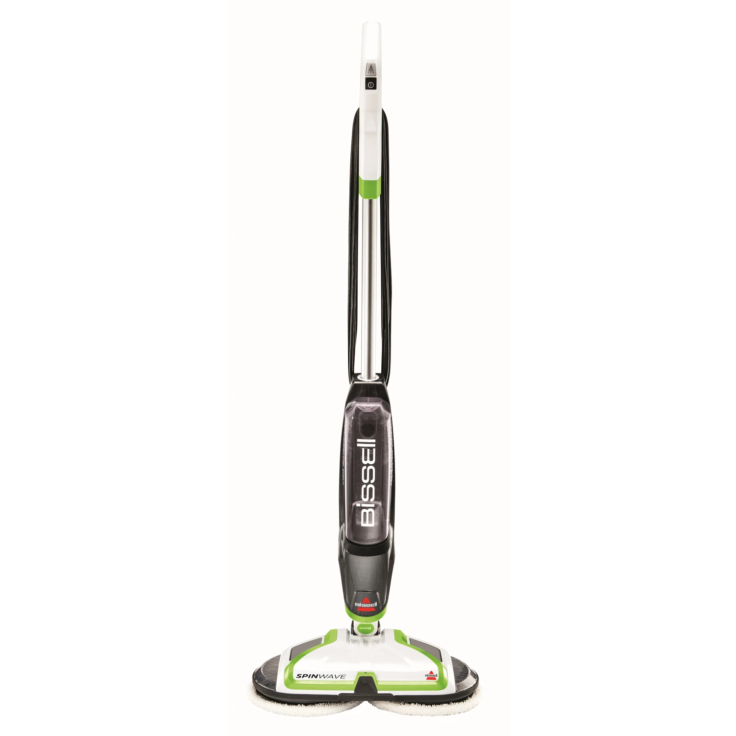 Spinwave Bagless Scrubber 0.9 Amps Standard Lime/white With 28 Oz Tank