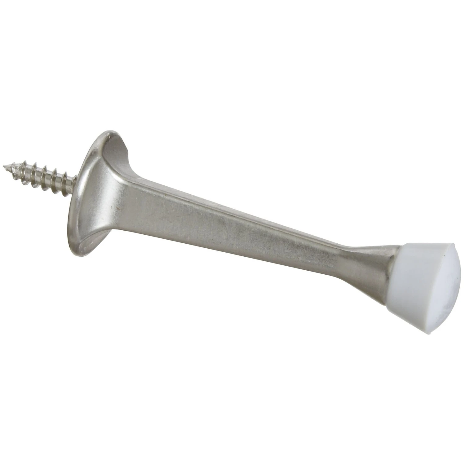 Rigid Door Stop, Satin Nickel