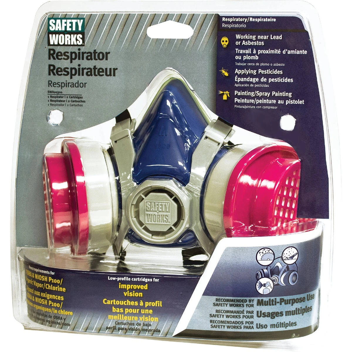 Multi-Purpose Respirator, Half Mask