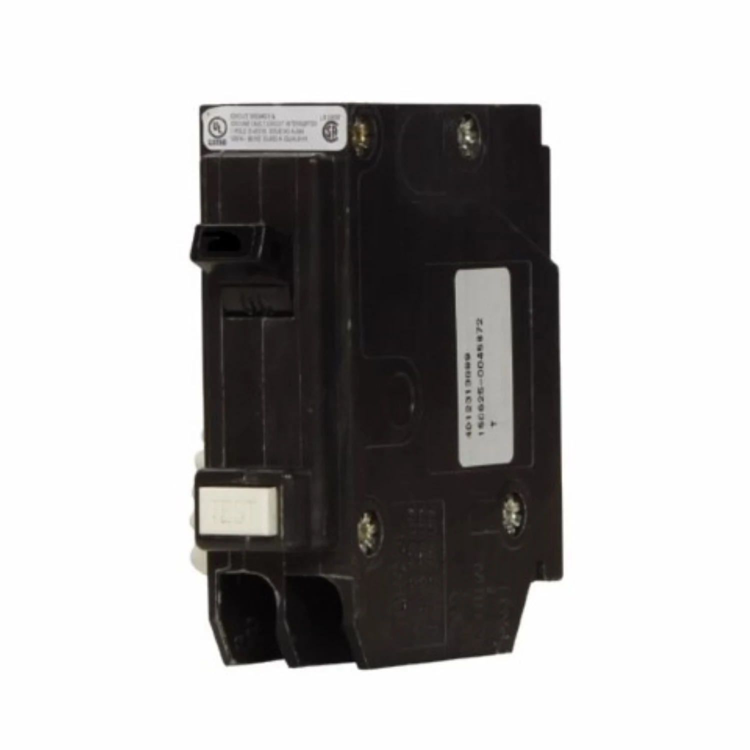 Single Pole GFCI Type BR Circuit Breaker, 20-Amp