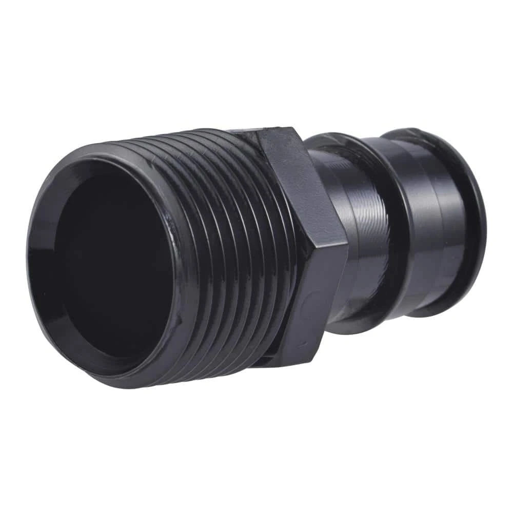 PEXA Plastic Expansion Adapter, 3/4 x 3/4 In. MNPT, 5-Pk.