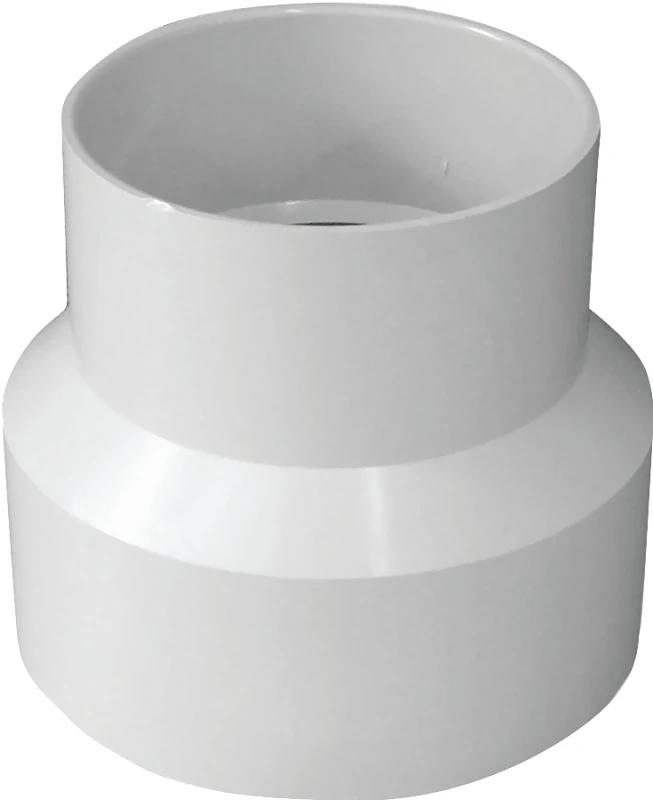 4 In. X 3 In. Pvc Sewer & Drain Coupling Hub X Hub, Model 414217bc