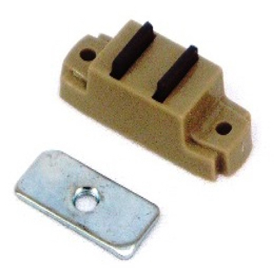 US Hardware WP-9173C Magnetic Door Catch, Plastic/Steel