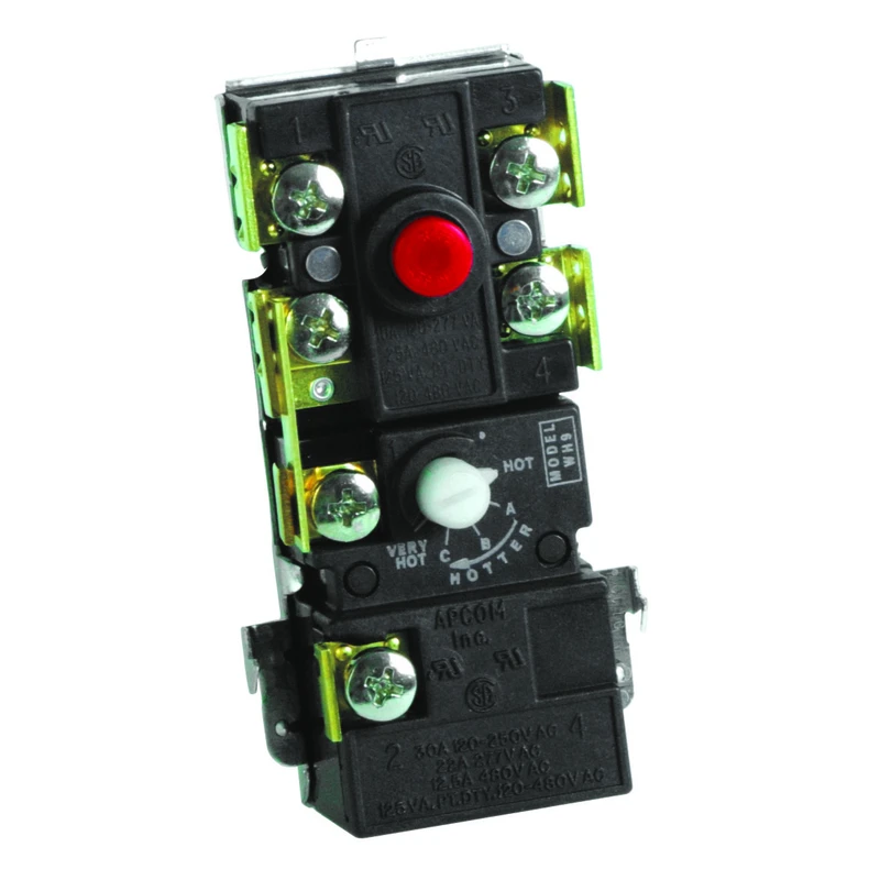 Water Heater Thermostat, Single Stage