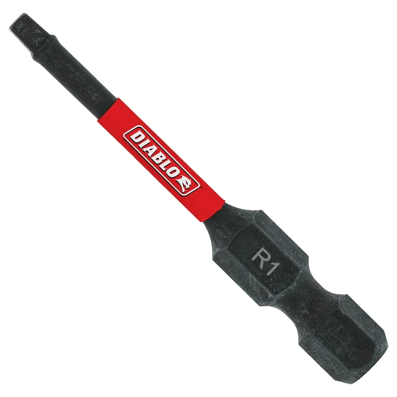 Dsq12p1 #1 Square Recess 2 In. Power Impact Screwdriver Bit 2 Pk