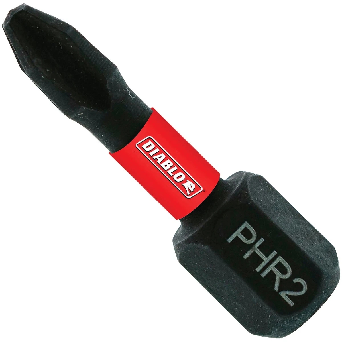 #2 Phillips Reduced Dia 1 In. Insert Impact Screwdriver Bit 25 Pk