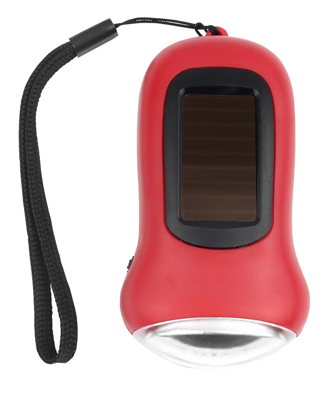 Hy-ko Kc630 Solar Led Crank Flashlight - Portable And Eco-friendly