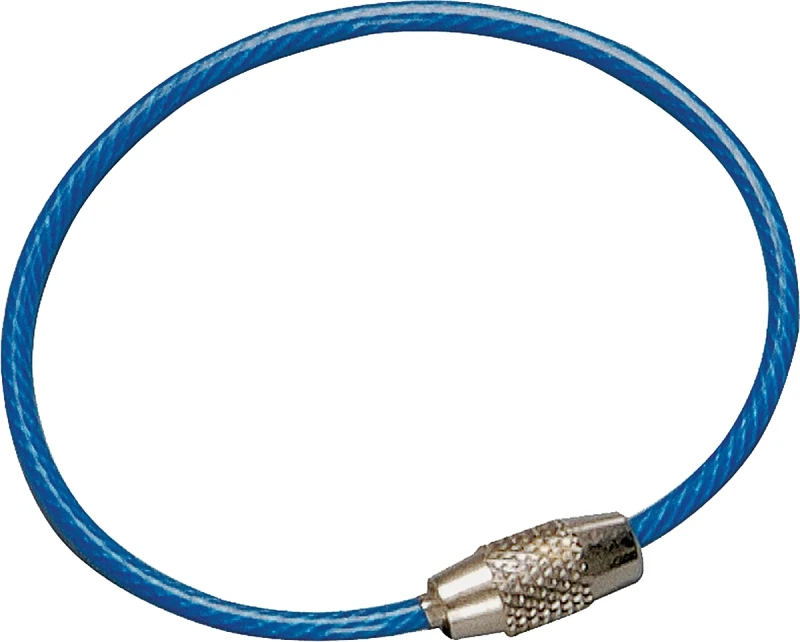 Cable Key Ring, Nylon Coated