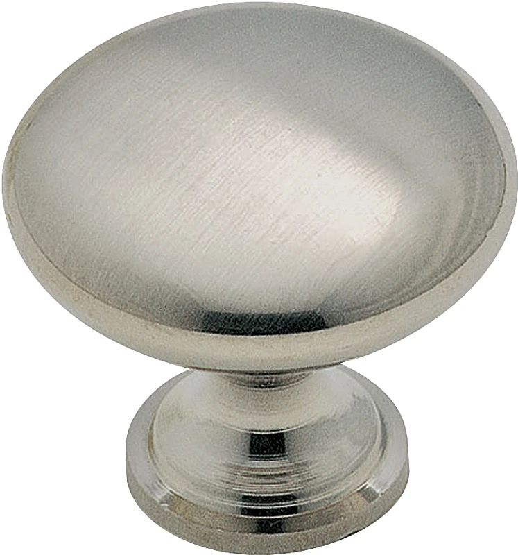 1-3/16 In. Brushed Chrome Round Cabinet Knob - Model 14404sch