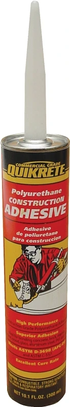 Polyurethane Construction Adhesive, 10.1-oz. Tube