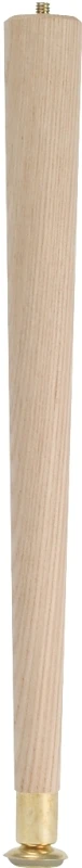 Round Taper Table Leg, 12 In.