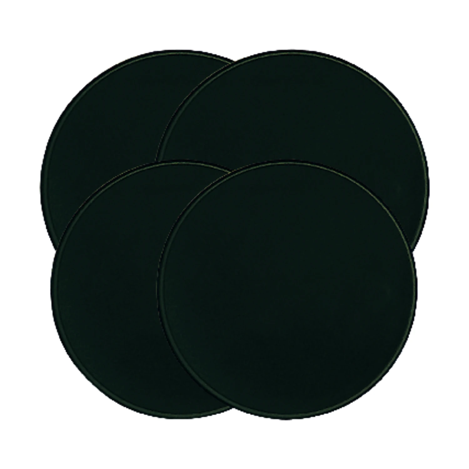 Range Kleen Round Metal Black Burner Cover (4-Count)