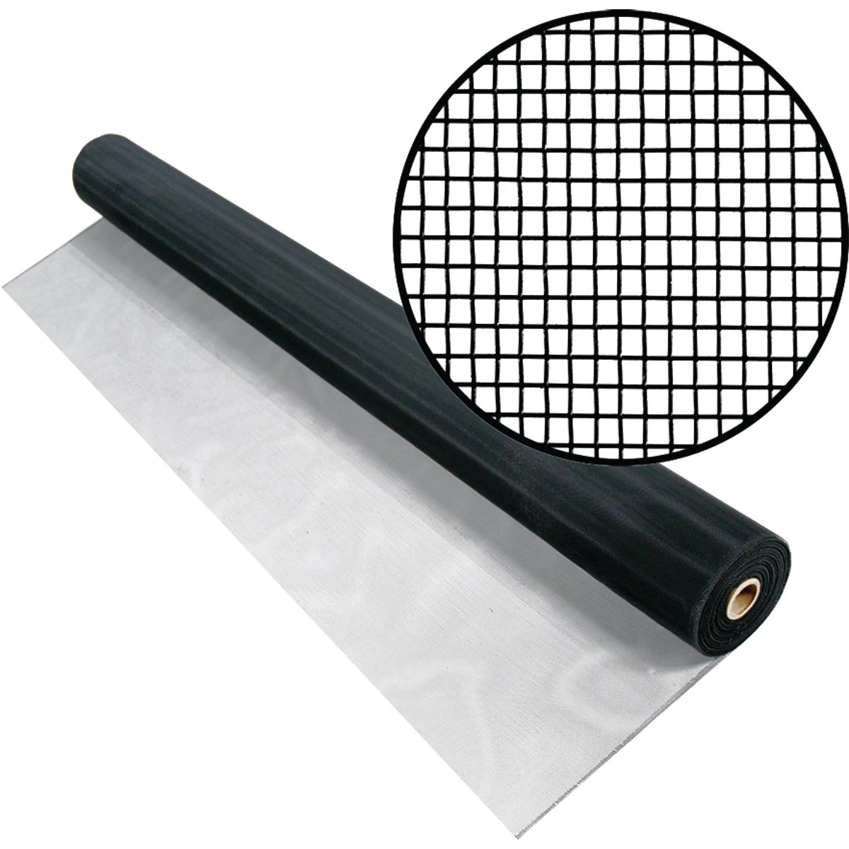 30 In. X 100 Ft. Black Aluminum Insect Screen Cloth - Durable & Weather Resistant