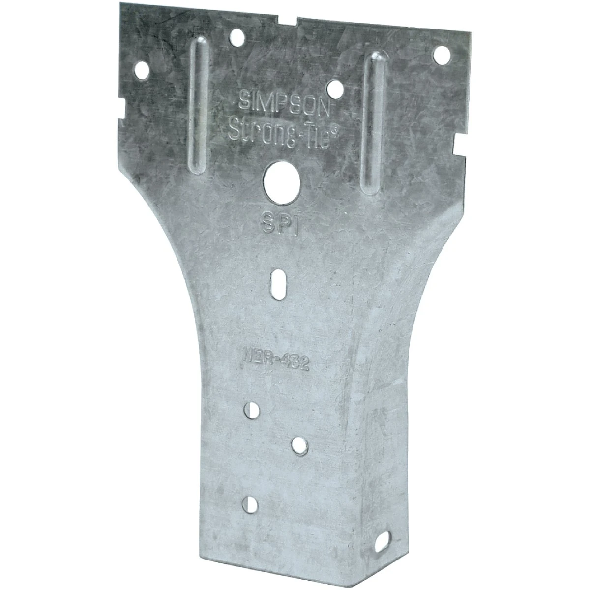 5-1/16 In. Galvanized Steel 20 Gauge Stud Plate Tie