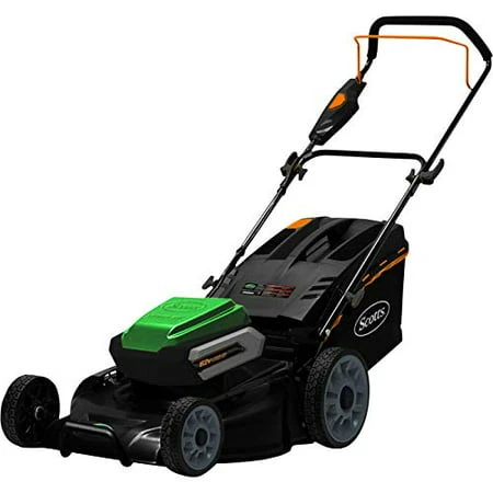 21 Inch 62 Volt Lithium-ion Cordless Electric Lawn Mower With Battery And Charger