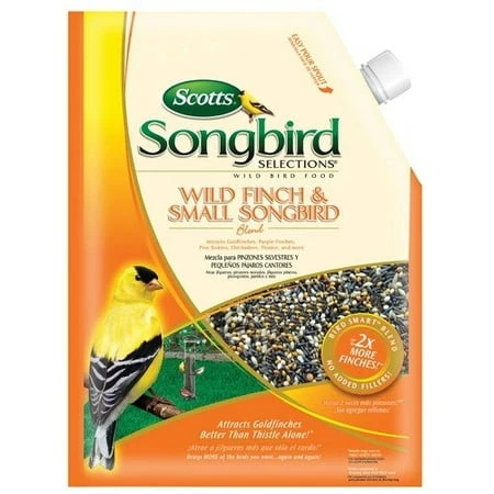 Scotts Finch Songbird Seed Blend 8 Pounds For Wild Finch And Small Songbirds