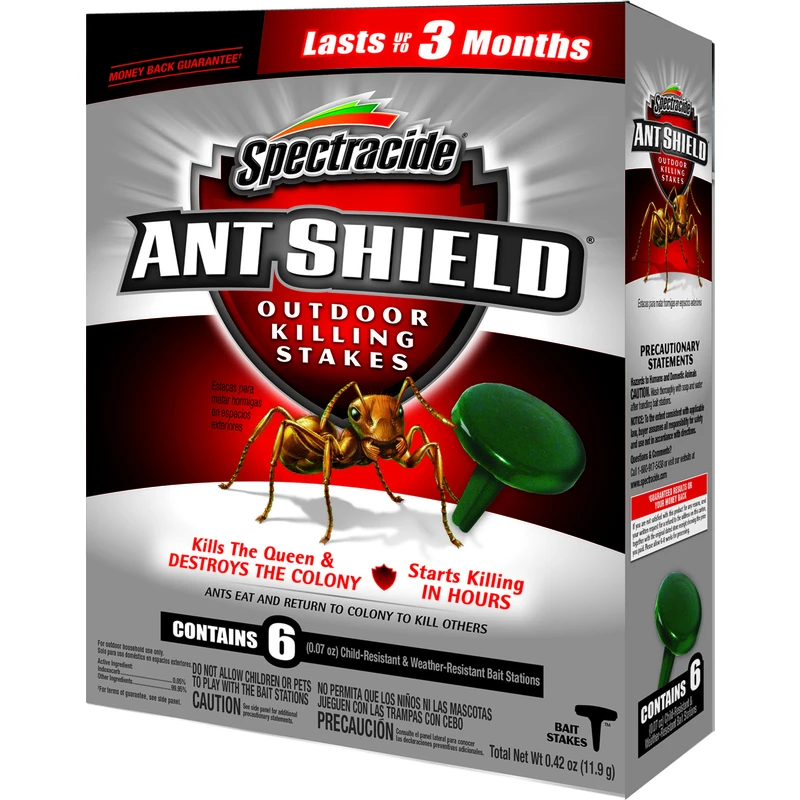 Ant Shield Outdoor Killing Stakes, 6-count, Model Hg-65597-1