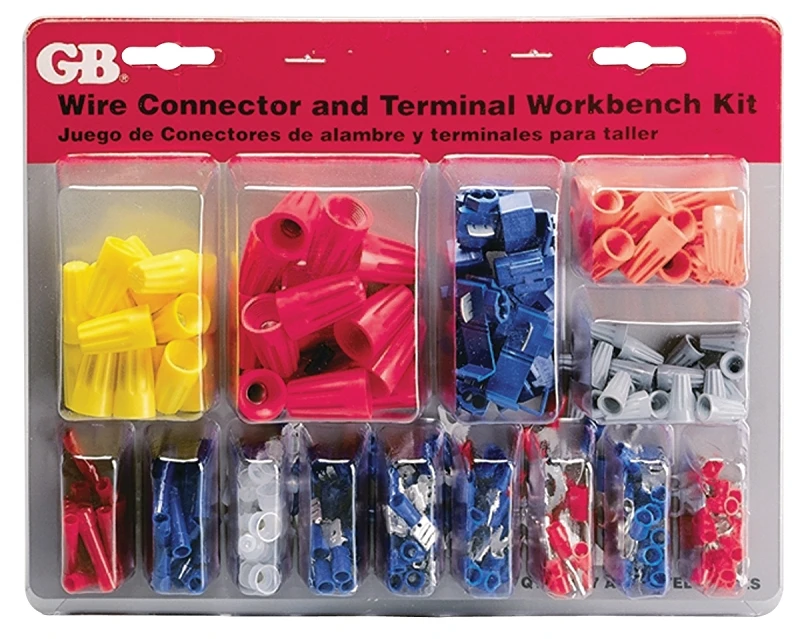 Solderless Terminal & Wire Connector Kit, 247-Pc.