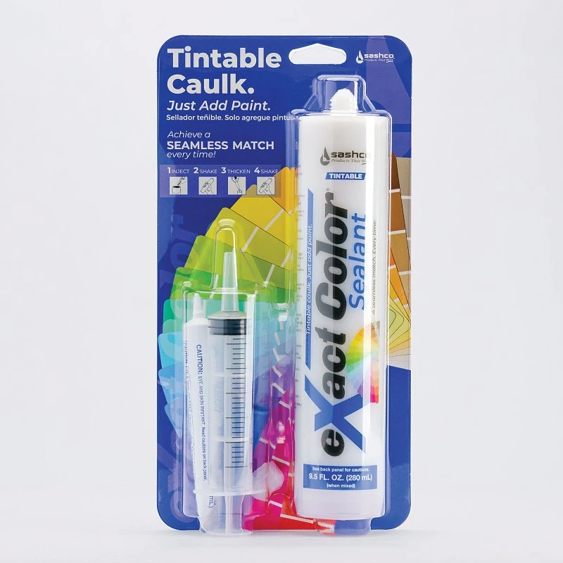 Exact Color Tintable Caulking Kit, 9.5-oz.
