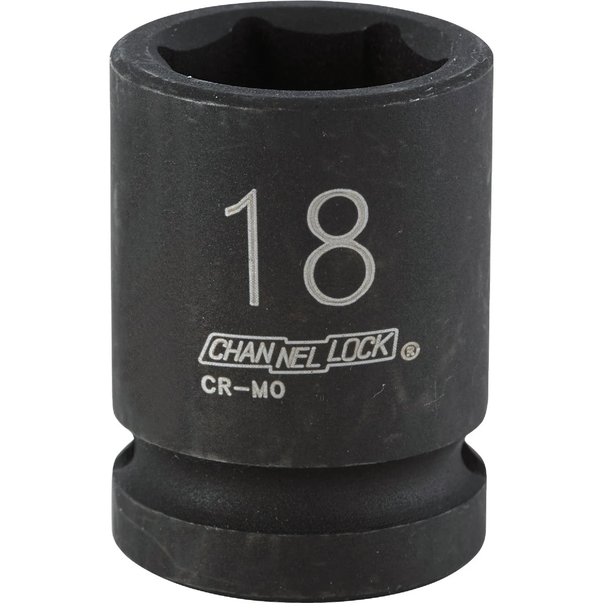 1/2 In. Drive 18 Mm 6-point Shallow Metric Impact Socket