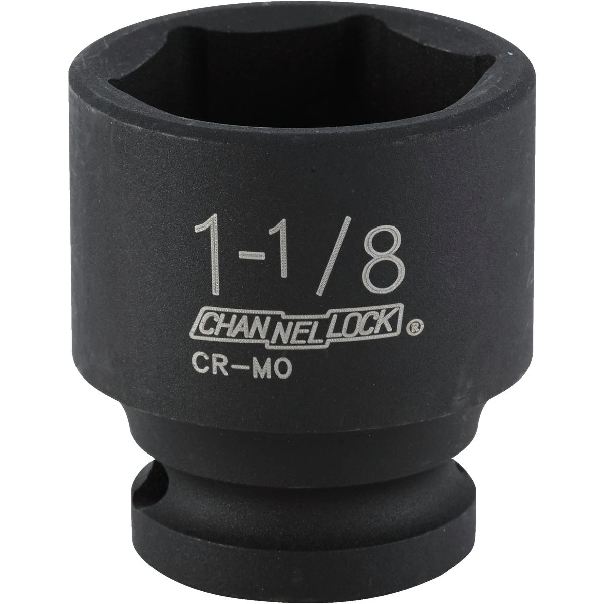 1/2 In. Drive 1-1/8 In. 6-point Shallow Standard Impact Socket