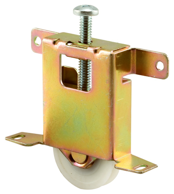 1.5-inch Mirror Door Roller Assembly With Concave Nylon Ball Bearing