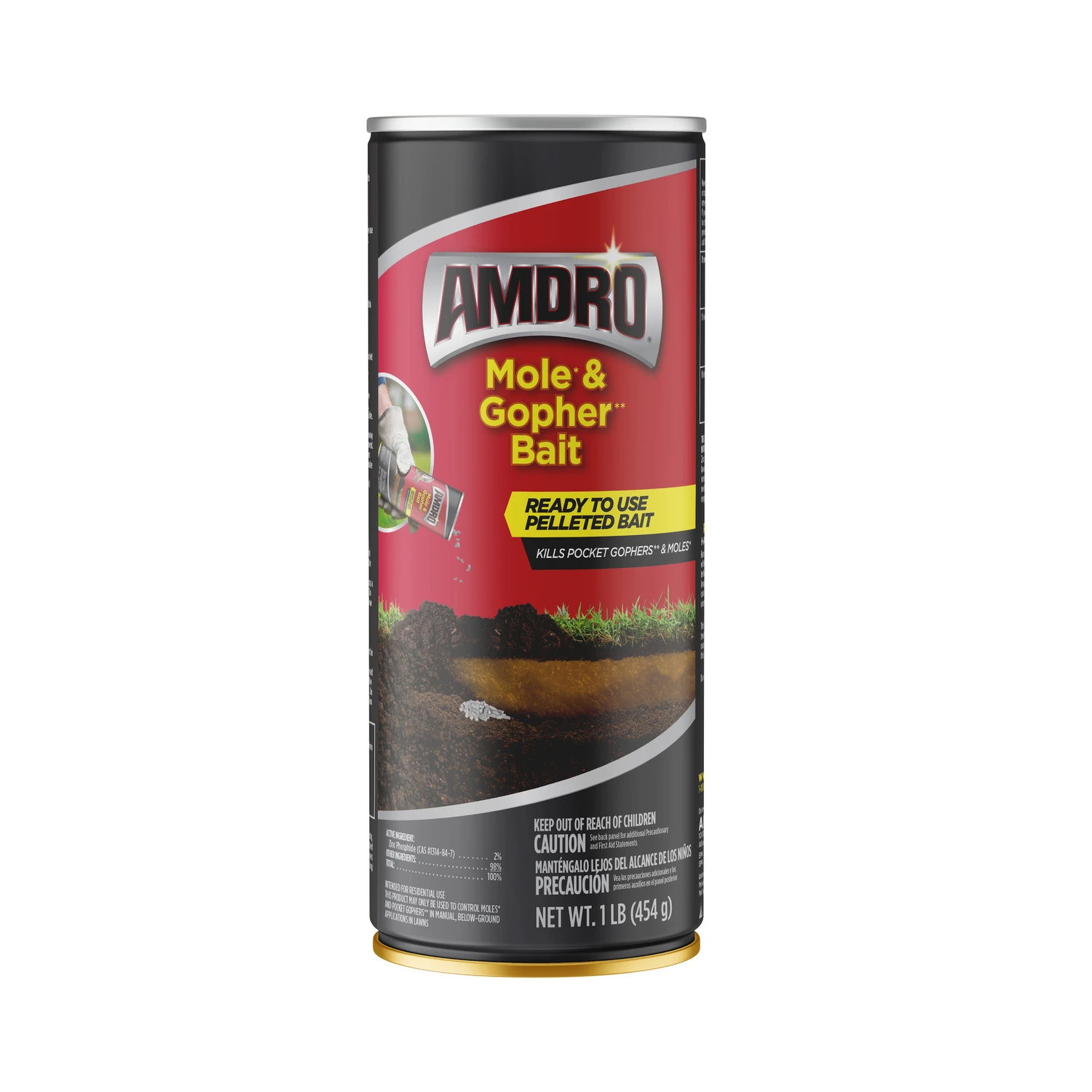 AMDRO 1-lb Mole & Gopher Bait