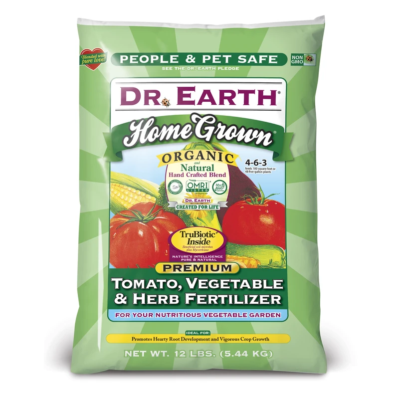 Home Grown Organic Granules Tomato Plant Food 12 Lb - Fast/slow Release