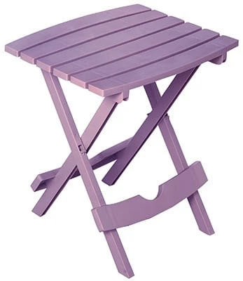 8500-11-3731 Radiant Orchid Quik Fold Portable Resin Side Table