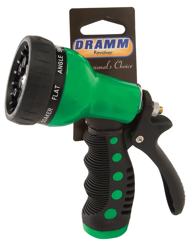 Green 9-pattern Revolver Nozzle Spray Gun Model 60-22704