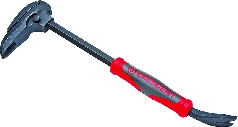 16 In. High Carbon Steel Pry Bar With Nail Puller Slots, Model Db16-07, 1 Pk
