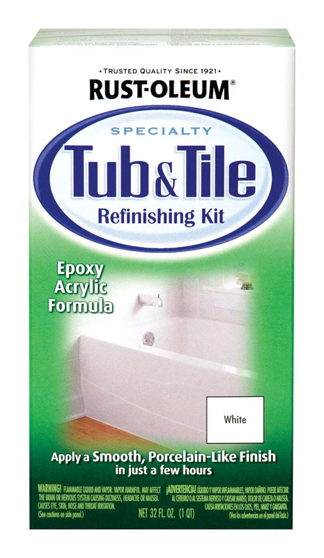 Specialty Gloss White Tub And Tile Refinishing Kit 2-5 Quart