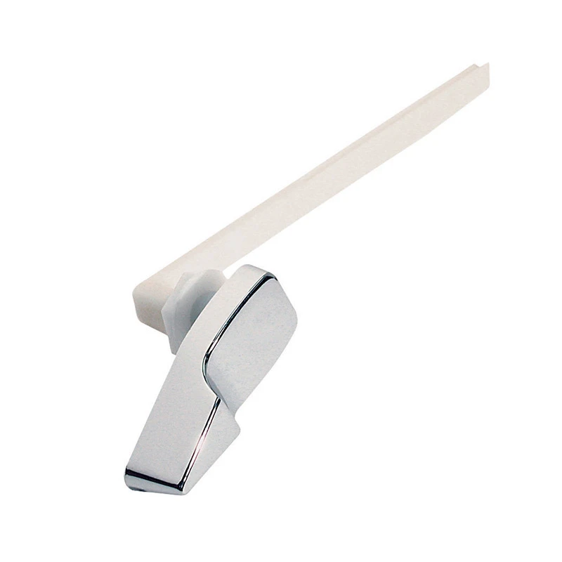 9 Inch Chrome Toilet Handle For Mansfield Toilets - Durable Plastic Construction